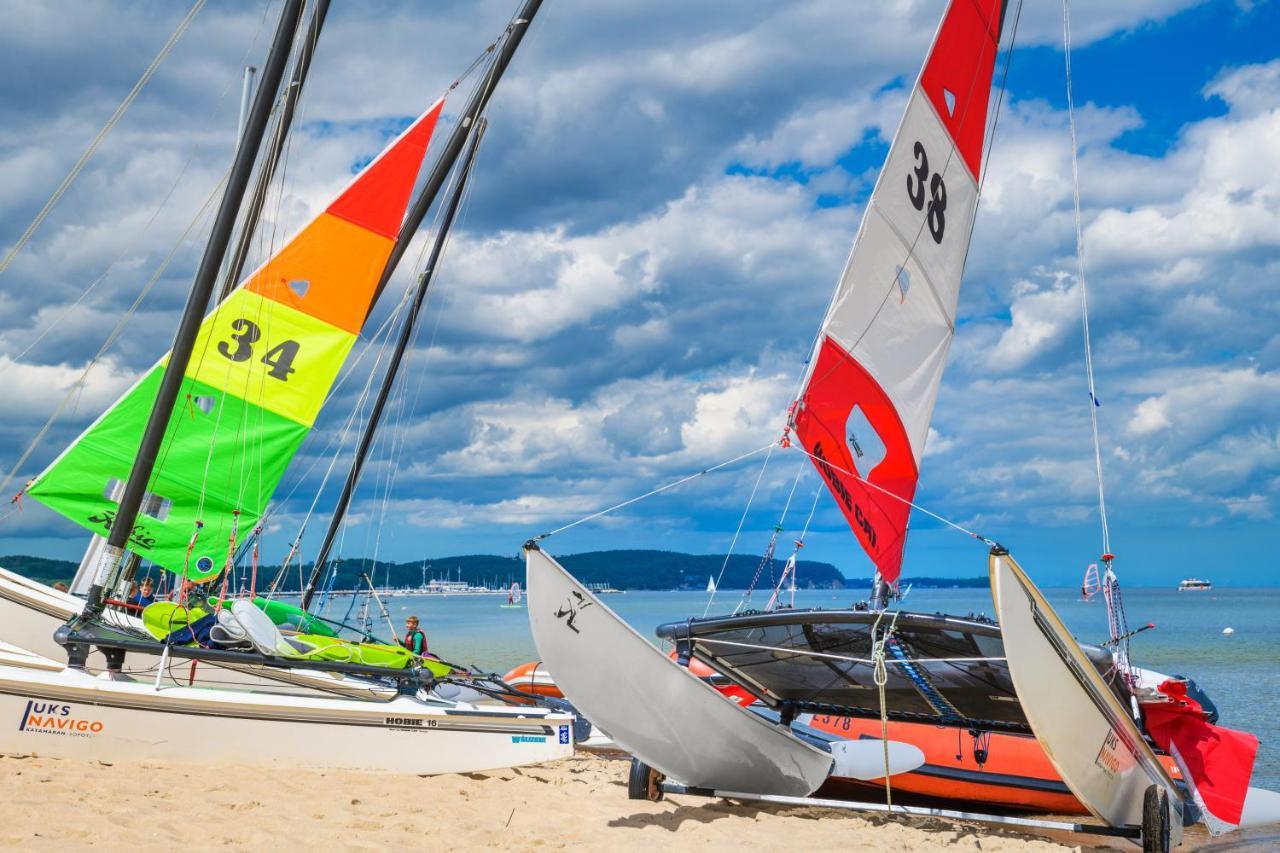 Apartamenty Sun & Snow Traugutta Plaza Sopot Eksteriør billede